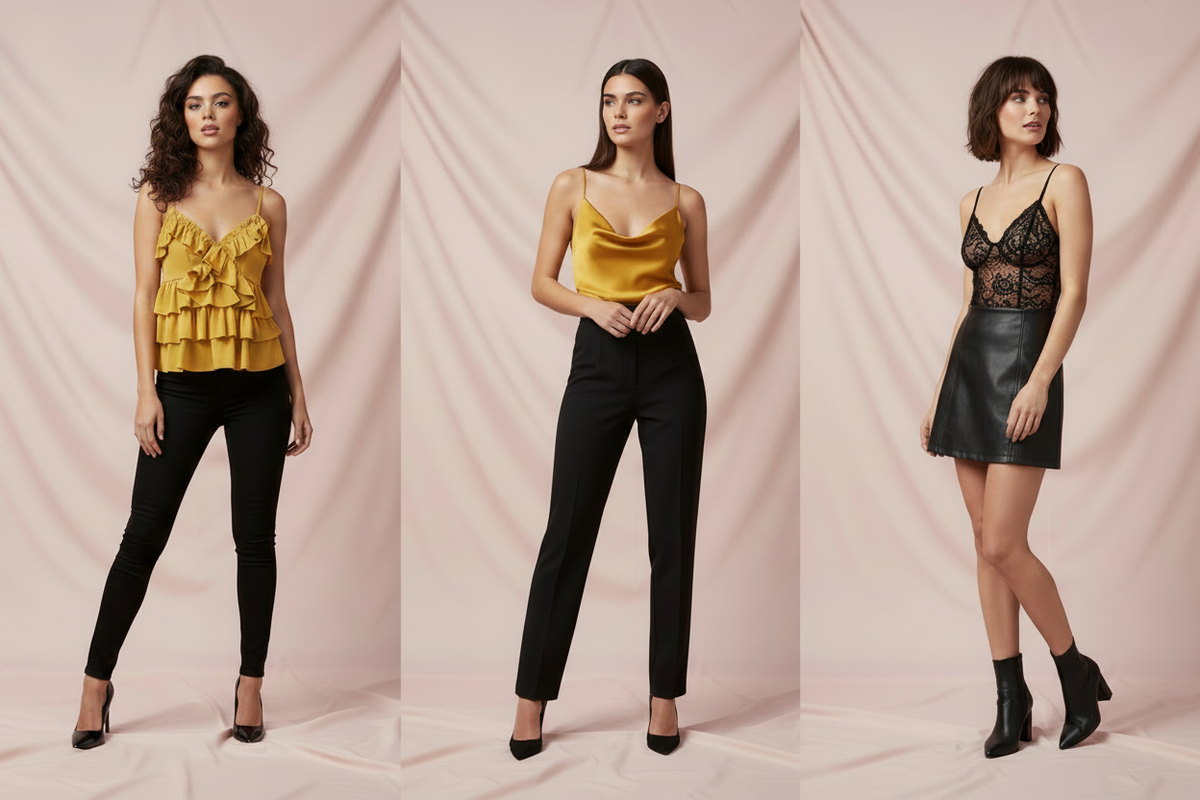 Pre-Loved Going Out Glam Clothing Bundle, Size XS