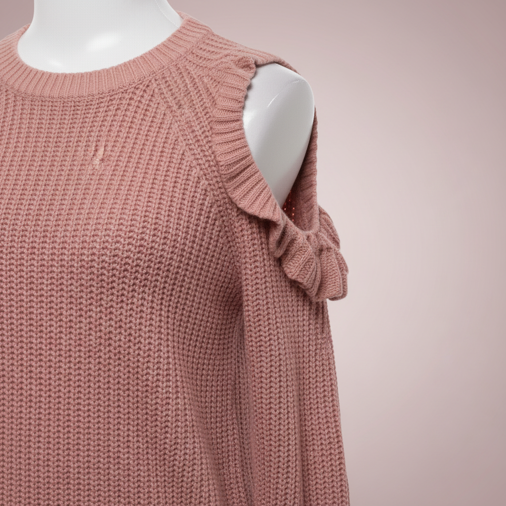 Pink Lightweight Knit Sweater