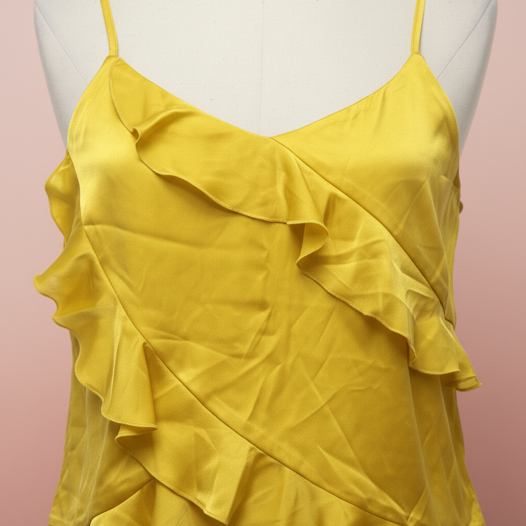 Elegant Yellow Camisole Top – Brighten Your Style with This Must-Have Piece
