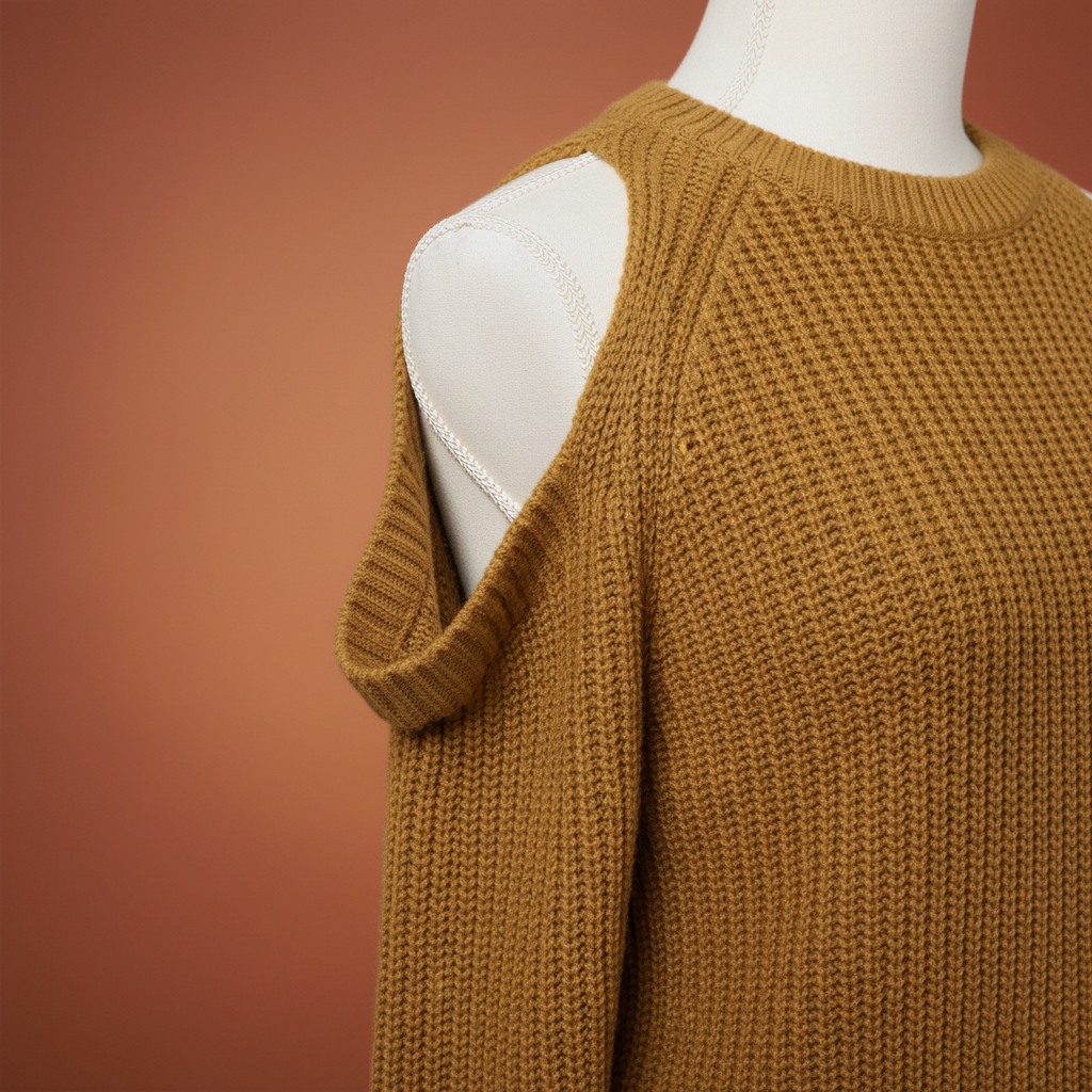 Mustard Yellow Knit Sweater